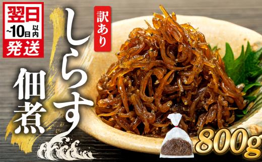 訳あり 釜揚げ しらす 佃煮 800g(160g×5袋) 小分け 減塩 無添加 無着色 冷凍 愛知県 南知多町 ご飯 ごはん 丼 料理 国産 カネ成 シラス 人気 おすすめ シラス しらす しらすごはん shirasu sirasu SIRASU 人気シラス