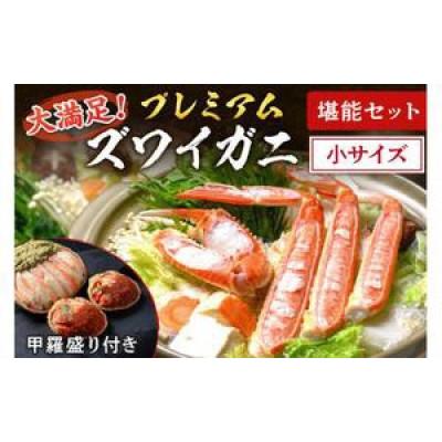 ふるさと納税 京丹後市 蟹の匠 魚政のプレミアムズワイガニ堪能セット 小サイズ(2025年1月〜発送)