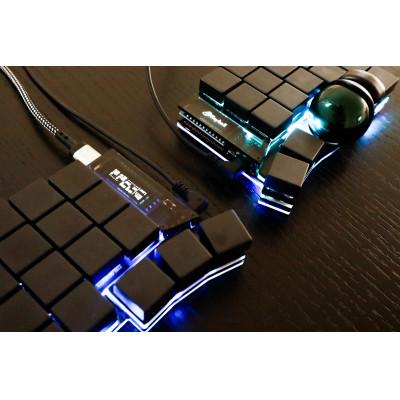 ふるさと納税 飛騨市 トラックボール付き40%左右分割キーボードキット Keyball39 黒 |  | 02