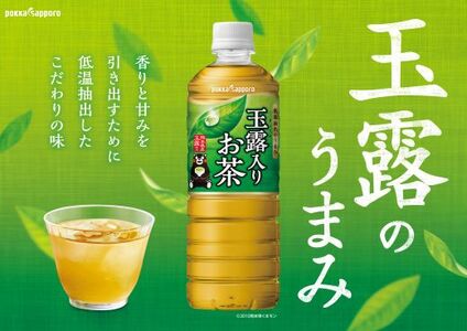 玉露入りお茶600ml×24本入 お茶