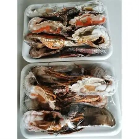 冷凍伊勢海老カット【サイズ不揃い 約2kg】(日高町)【配送不可地域：離島】【1248376】