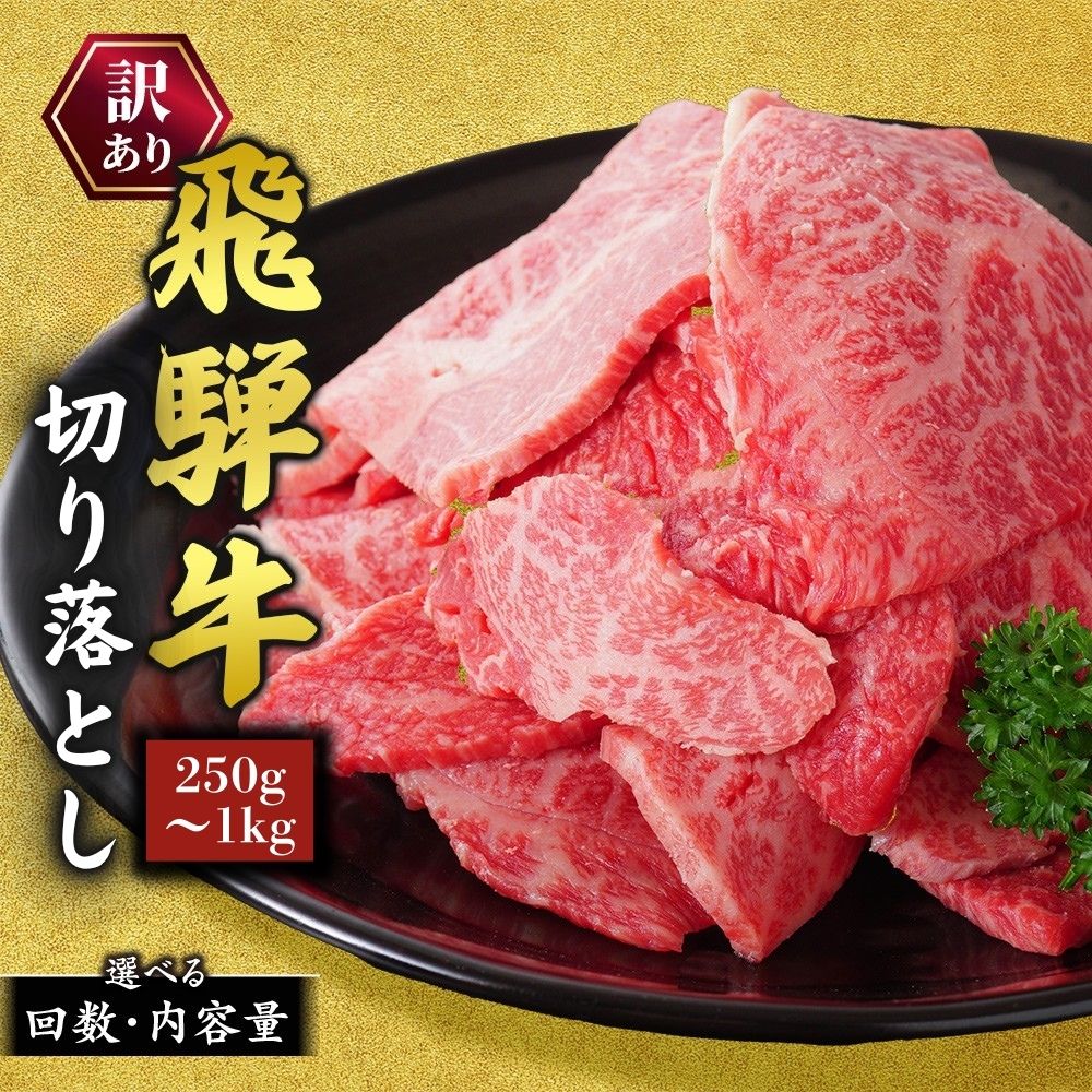 【ふるさと納税】＼選べる内容量／訳あり 飛騨牛 焼き肉用 切り落とし ｜500g 600g 1000g 1kg 訳アリ わけあり ワケあり わけアリ 肉 牛 牛肉 国産 和牛 ブランド牛 カレー 焼肉 飛騨 お届け：12月中旬～1月初旬のお申込は1月中旬以降の順次出荷になる ※離島への配送不可