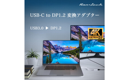 Hanx-Tech USBC DP1.2 変換アダプタ