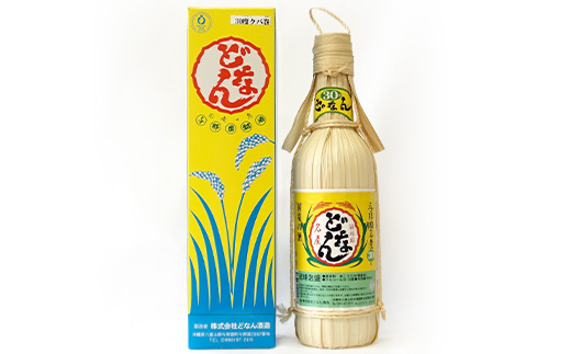 どなん30度600ml+30度600ml（クバ巻）≪合計2本≫ D0023｜沖縄県 与那国町 与那国島 花酒 泡盛 酒 お酒 どなん