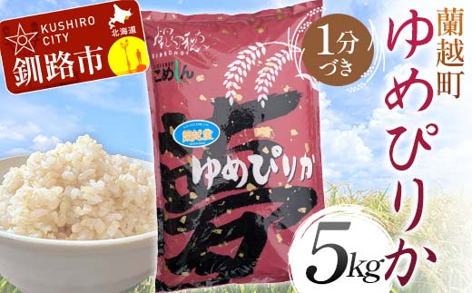 
            【選べる発送月】蘭越町産ゆめぴりか 5kg 1分づき 北海道産 米 コメ こめ お米 F4F-8954var
          