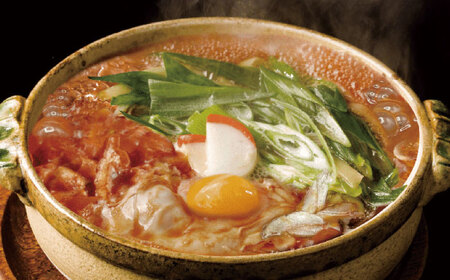 うどん 田毎の煮込みうどん辛辛麺セット [ANFP004] うどん