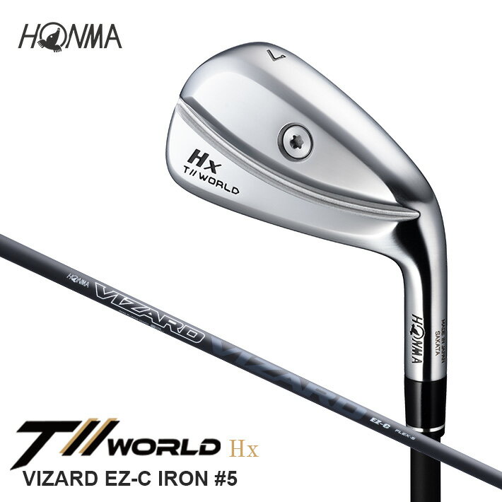 【ふるさと納税】本間ゴルフ T//WORLD Hx EZ-C IRON #5 1本 ゴルフクラブ アイアン ツアーワールド