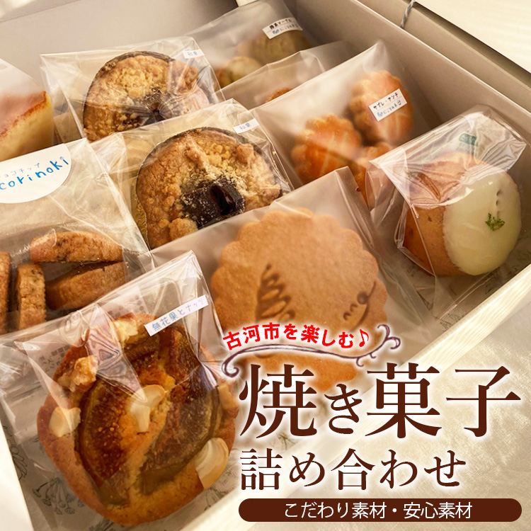 古河市を楽しむ♪ 焼き菓子詰め合わせ  ※着日指定不可 | 焼菓子 焼き菓子 菓子 お菓子 おやつ スイーツ 取り寄せ お取り寄せ 個包装 セット 詰合せ 詰め合わせ 専門店 手作り ティータイム ご家庭用 手土産 ギフト 贈答 贈り物 お中元 お歳暮 プレゼント _CK02