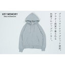 【ふるさと納税】《0》レディースM　【KEYMEMORY 鎌倉】ジップパーカー　GRAY | ふるさと 納税 楽天ふるさと 神奈川県 神奈川 鎌倉市 鎌倉 返礼品 服 パーカー おしゃれ オシャレ ジップアップパーカー ジップアップ ジップ フーディー フーディ トップス グレー お礼の品