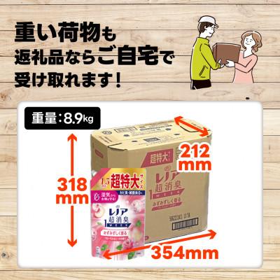 ふるさと納税 高崎市 レノア 超消臭 柔軟剤 みずみずしく香るフローラル&ピーチの香り 詰め替え 超特大1380mL×6個 |  | 02
