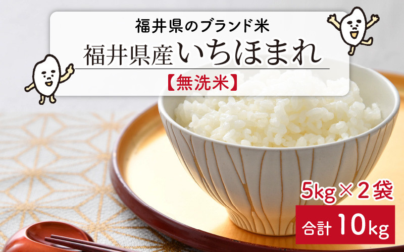 
                  【令和7年産】 福井県のブランド米 いちほまれ 無洗米 10kg （5kg × 2袋）【 無洗米 人気 品種 ブランド米 特A 】 [C-6140]
                