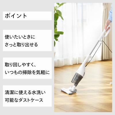 ふるさと納税 燕市 【Yahoo!ふるさと納税限定】ツインバード　TC-5166Wサイクロンスティック型クリーナー |  | 01