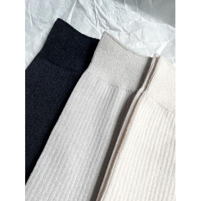 ふるさと納税 美濃市 美濃和紙靴下2足セット　ブラック×グレー(22-24cm) |  | 02