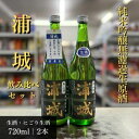 【ふるさと納税】【生酒】純米吟醸無濾過原酒「浦城」生＆雪景色(にごり酒）飲み比べ2本セット 720ml 各1本　お酒・日本酒・純米吟醸酒・期間限定・本生原酒・純米吟醸無濾過・浦城・無濾過・生原酒・季節限定酒・にごり酒