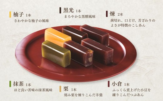 ようかん 新宿中村屋 小形羊羹 7本 | 和菓子 ようかん 羊羹 あんこ 小豆 和菓子 詰め合わせ ギフト スイーツ お菓子 贈答 贈り物 手土産 お茶うけ お茶 食べきりサイズ 常温保存 久喜市 埼玉県