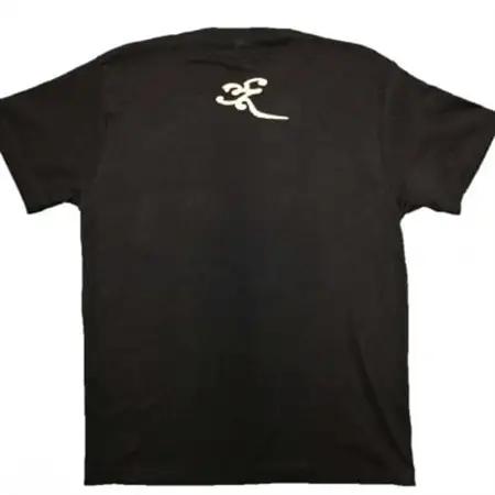 手描きTシャツ 仏画 薬師如来 黒 (半袖 XLサイズ)【1615675】