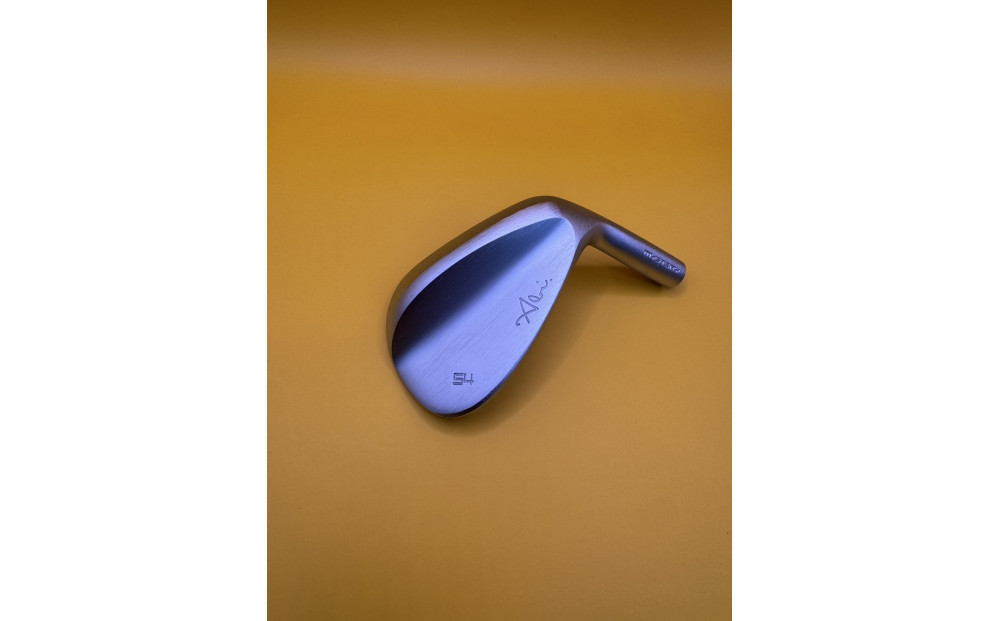 【福岡市】Abi Wedge ホワイトクロムメッキ54°　N.S.PRO MODUS3 WEDGE 105　女性クラフトマンの阿比留俊子　設計・デザイン　