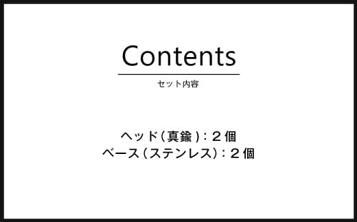 D7  カフリンクスレギュラー（真鍮）_イメージ4
