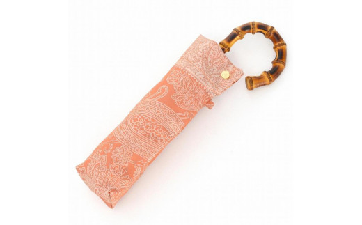 
                  槙田商店【晴雨兼用】折りたたみ傘 kirie ペイズリー:ビンテージアプリコット
                