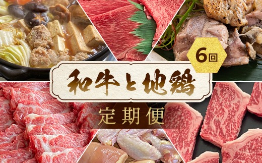 【6回定期便】訳あり 和牛と地鶏 毎月交互にお届け＜京都亀岡丹波山本×ひら山＞京の肉＆地鶏丹波黒どり・丹波赤どり お楽しみセット≪生活応援 緊急支援 特別返礼品 不揃い≫