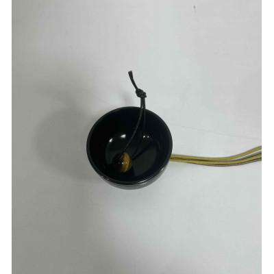 ふるさと納税 高岡市 【高岡銅器】オトノスイッチ組紐座付　漆黒　タイガーアイ