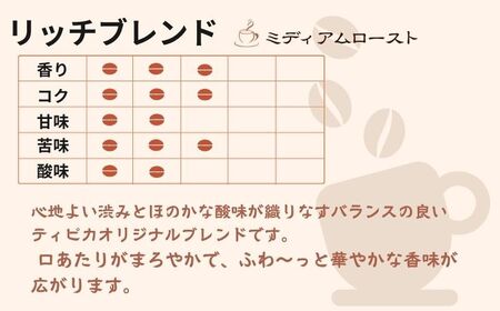 リッチブレンド テトラパック20P 0g×10P 2袋 コーヒー 珈琲 コーヒー 珈琲