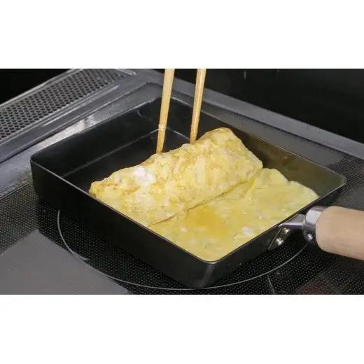 たまご焼き 小 極JAPAN リバーライト 鉄 玉子焼き器 卵焼き器 鉄フライパン IH対応