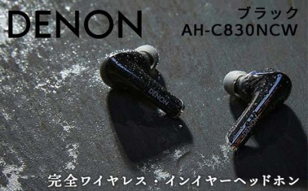 完全ワイヤレス・インイヤーヘッドホン ブラック ［AHC830NCWBKEM］