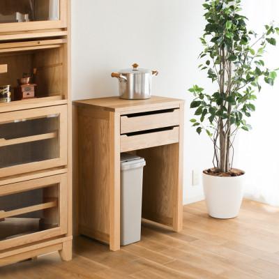 ふるさと納税 旭川市 旭川家具 山室家具製作所 ココ ストッカー 北海道ナラ_04713 |  | 01