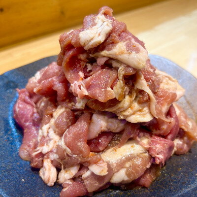 【ふるさと納税】信州木曽「あげまつ豚」焼くだけ簡単味付け肉　2種　1.25kg (ロース・バラ)【配送不可地域：離島】【1695046】