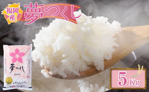 ＜令和6年産＞福岡産「夢つくし」5kg【筑前町】