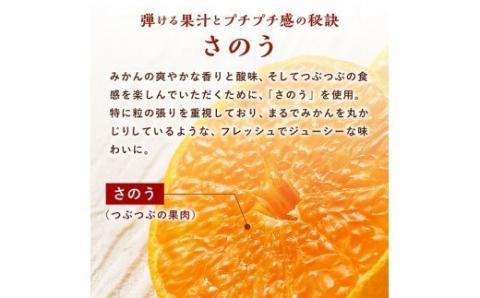 梅乃宿 あらごしみかん ７２０ｍｌ ／ 果肉 たっぷり デザート感覚 つぶつぶの食感 みかん