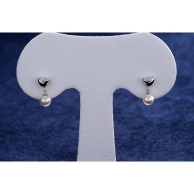 ふるさと納税 鳥羽市 あこや真珠ピアス(50-26) | 