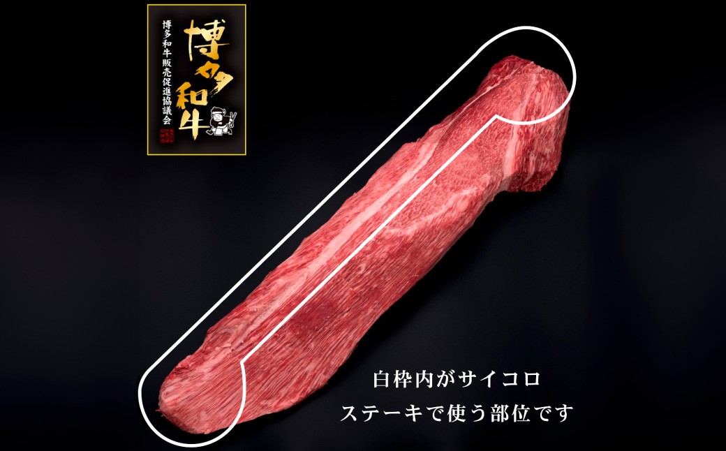 【3ヶ月定期便】【訳あり】 博多和牛ヒレサイコロステーキ 600g×1パック
