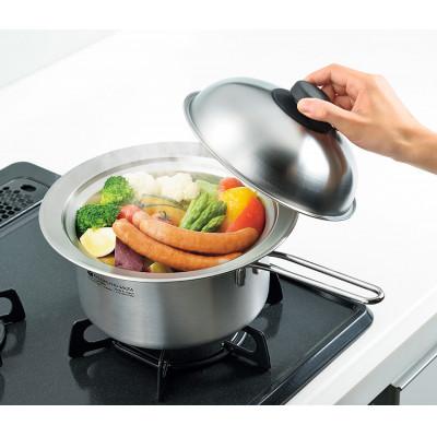 ふるさと納税 燕市 EJSP-400 燕熟の技 鍋にのせるスチームプレート 18~20cm用 日本製・燕三条産 |  | 01