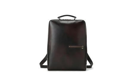 アンティーク スクエア バックパック (カラー：アンティークダークブラウン)