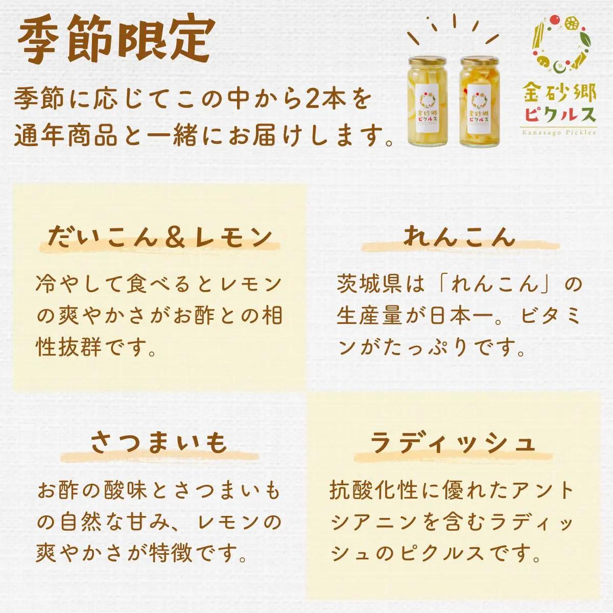 金砂郷ピクルス 5本 ピクルス ピクルス