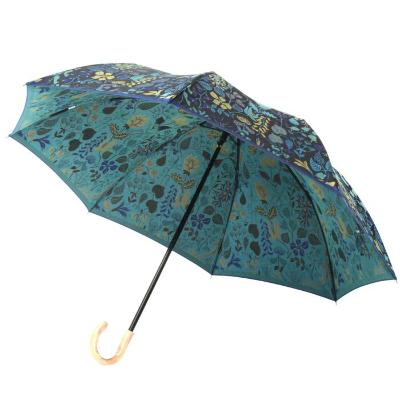 ふるさと納税 富士河口湖町 槙田商店【晴雨兼用】折りたたみ傘 スティグ リンドベリ【HERBARIUM】(ハーバリウム) ブルー |  | 02