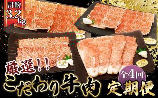 【厳選こだわり牛肉800g定期便】4ヵ月楽しめる贅沢味尽くし [No.1043] ／ 飛騨牛 Ａ5等級 希少 旨味 ブランド牛 やきにく 雌牛 冷凍 岐阜県 特産