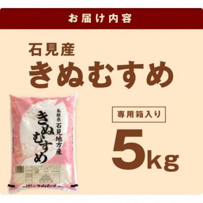 ふるさと納税 浜田市 【令和7年産】《11月より順次発送》石見産きぬむすめ　5kg |  | 01
