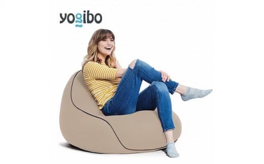 【ライトグレー】39-I-14　Yogibo Lounger (ヨギボー ラウンジャー)※離島への配送不可