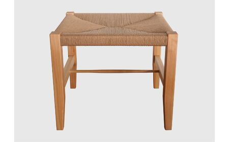 【2026年7～9月お届け】　【K stool】想いを編んだスツール