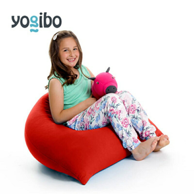 【ふるさと納税】Yogibo Pyramid ( ヨギボー ピラミッド ) レッド [ インテリア 寝具 ファッション ]　お届け：約2週間後発送予定(大型連休除く)