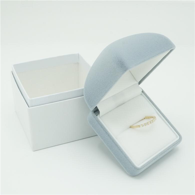 〈 甲府ジュエリー 〉K18YG 0.30ct 6分エタニティリング　ラボグロウンダイヤモンド　LD0063B