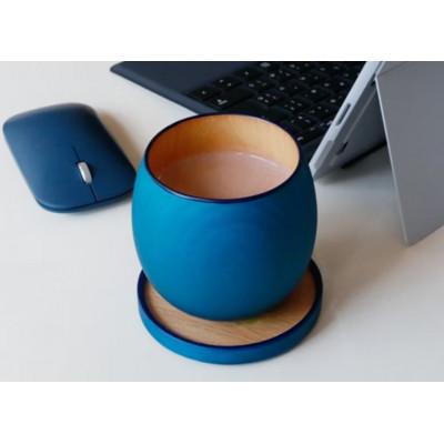 ふるさと納税 鯖江市 【越前塗】Kyutarou BLUE　コースター　std |  | 01