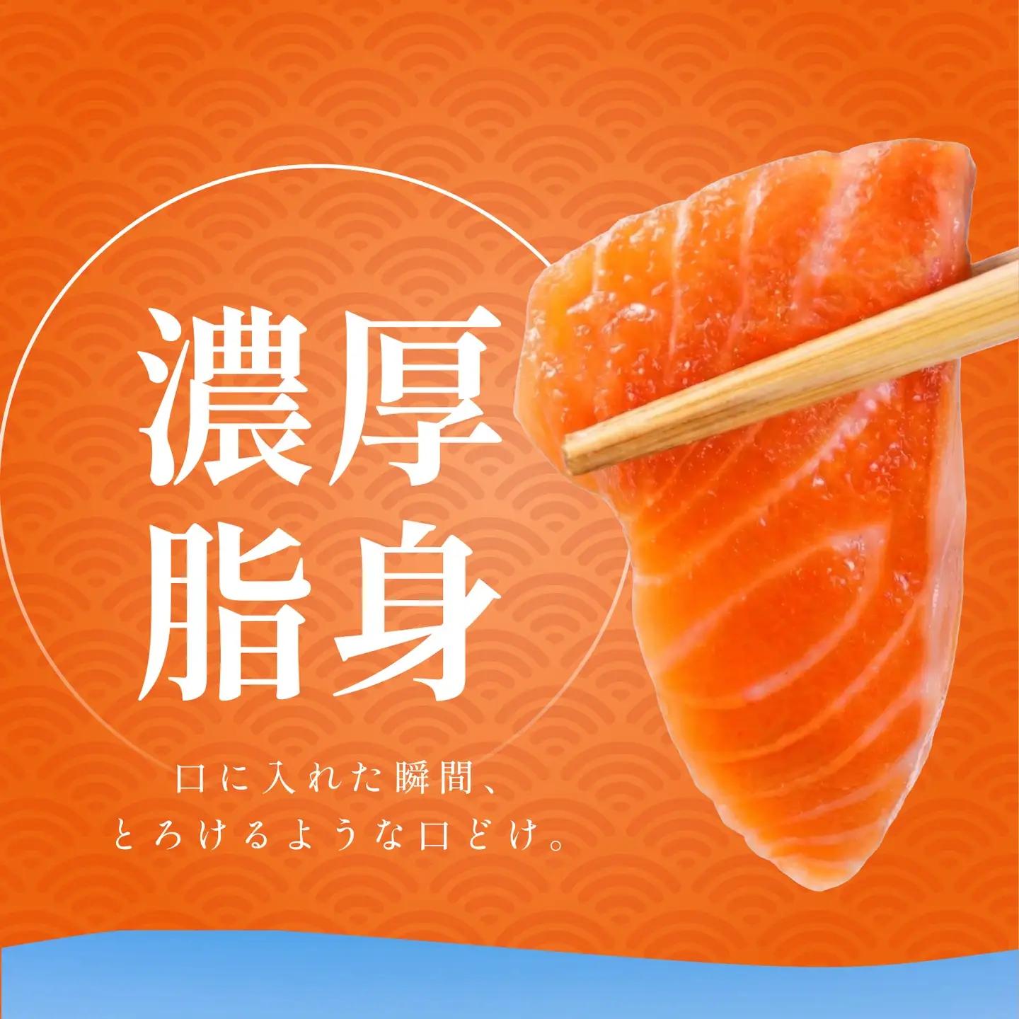 【 濃厚な旨味 】サーモン 450g-480g サーモン