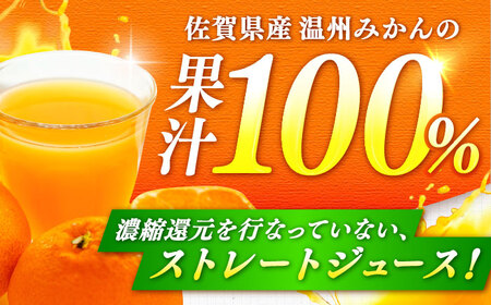 【毎月10個限定】 サンレイみかんジュース　「さがみかん100％搾り」　330ml×12本 2箱セット 吉野ヶ里町/佐賀県農業協同組合[FBE047]