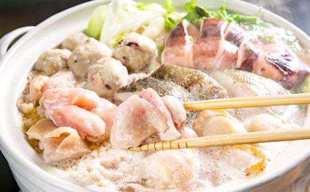 【43】北海道小樽よりお届け！ 北海道鶏白湯（とりぱいたん）鍋セット G0080143