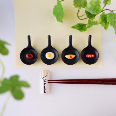 ふるさと納税 瑞浪市 イホシロ窯　手作り　道具箸置き5種類　gf428