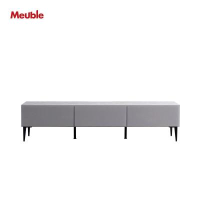 ふるさと納税 大川市 テレビボード 幅180cm ローボード リスボン グラスグレー×マーブルホワイト【モーブル】